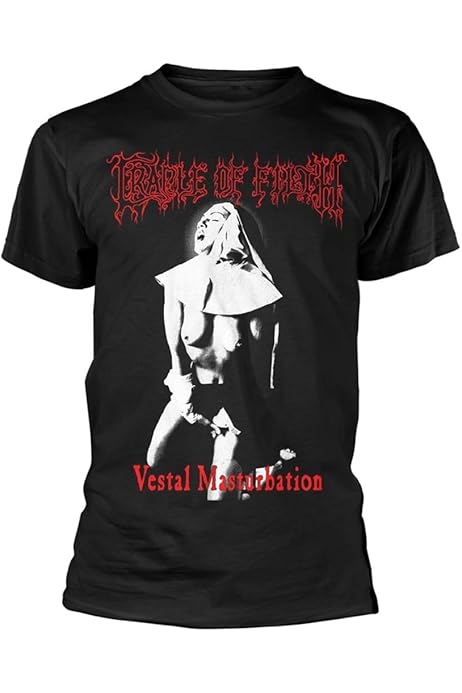 CRADLE OF FILTH VESTAL MASTURBATION Shirt : Amazon.de