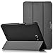 Produktbild IVSO Hohe Qualität PU-Leather Tasche Case Schutzhülle Cover - mit Standfunction , Slim Smart-Cover Style Leder Folio Schutzhülle NUR geeignet für Samsung Galaxy Tab A 10.1 Zoll Tablet PC (Für Galaxy Tab A 10.1, Schwarz)