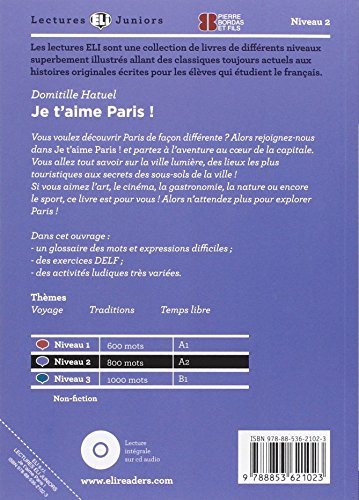 Book's Cover of Je T'aime Paris ! + CD