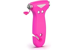 THINKWORK Car Safety Hammer Gift for Women, Three-in-One Emergency Escape Tool with Window Breaker and Seat Belt Cutter, Escape Hammer, Safety Emergency Car Escape Tool for Family, Women, Children