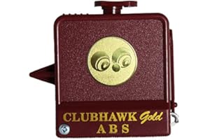 Henselite Clubhawk Gold ABS 9ft String Bowls Measure (Burgundy)