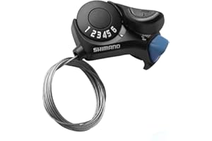 ZUKKA Bike Shifter SL-TX30-6R 6 Speed Right Thumb Gear Shifter Mountain Bicycle Folding Bike Commuter Bike