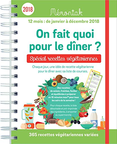 On fait quoi pour le dîner Spécial recettes végétariennes Mémoniak 2018 On fait quoi pour le dîner Spécial recettes végétariennes Mémoniak 2018