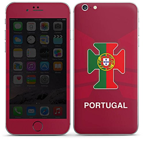 Apple iPhone 6s Plus Case Skin Sticker aus Vinyl-Folie Aufkleber Portugal EM Trikot Fußball Europameisterschaft