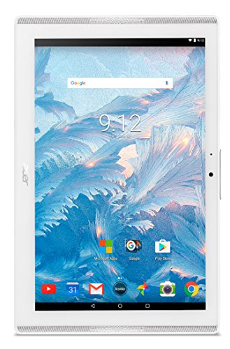 Acer Iconia One B3-A40 10 1-Inch HD IPS Tablet -  White   Mediatek MT8167  2 GB RAM  32 GB eMMC  Android 7 0 