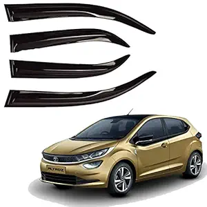 Autofact Bossy Side Window Deflector/Door Visor/Wind Guard/Rain Guard Compatible with Tata Altroz (2020 to 2021)