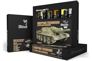 Abteilung 502 OIL SET ABT303 Mapping Technique Lights and Shadows (6x20ml tubes)