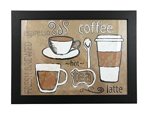 Knietablett „Coffee“ mit Kissen - 3