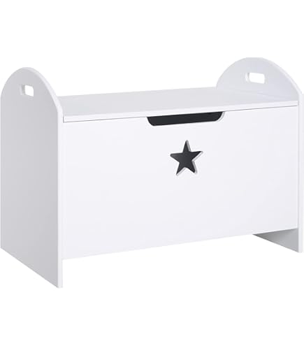 DECORIA Cassapanca Portagiochi Bambini - Baule In Legno Bianco, Ordiniamo La Cameretta! - Foto 9