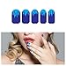 Tattify Blue Drip Nail Wraps - Frostbite (Set of 22)