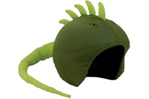 COOLCASC Funda para Casco Animales - Compatible con Casco de Bici, Esquí y Skate - Niños y Adultos - Talla Única - Diseño Divertido
