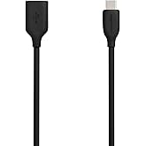Amazon Basics USB-C 3.1 Generation 1 auf USB-A Adapter, 1.5 m, Schwarz