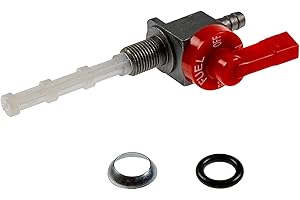 CYCLINGCOLORS RUBINETTO BENZINA ROSSO CICLOMOTORE M10 UNIVERSALE MOTO PGT 102 103 104 105 GARELLI FANTIC MORINI RIZZATO