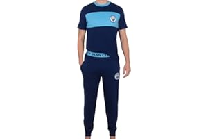 Manchester City FC Officiel - Pyjama Long thème Football - Homme