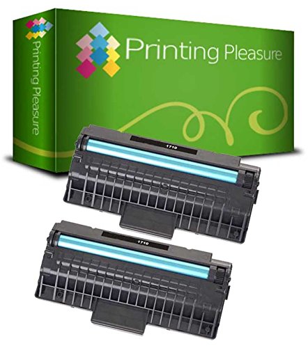 2 Toner kompatibel für Samsung ML-1500 ML-1510 ML-1510B ML-1515 ML-1520 ML-1520P ML-1710 ML-1710B ML-1710D ML-1710P ML-1720 ML-1740 ML-1745 ML-1750 ML-1755 - Schwarz, hohe Kapazität