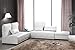 Produktbild Sofagarnitur Lederfaserstoff Laura Weiss Couchtisch Bettfunktion Bettkasten 9 in 1 Sofa 2er Eckcouch