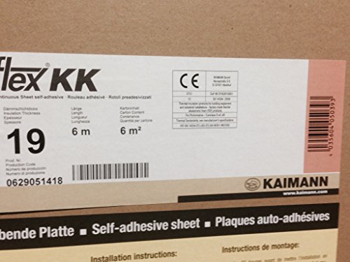 Kaiflex KK 19 mm Selbstklebend / Karton 6qm / Wohnmobil- und Rolladendämmung - 2