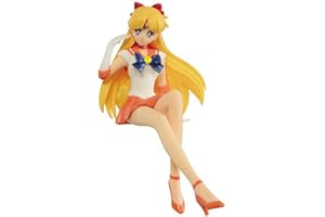 ALTcompluser Anime Sailor Moon Noodle Stopper assis en PVC Figurine figurine de collection, PVC, Sailor Venus/ Minako Aino