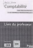 Image de Comptabilité Bac Pro secretariat 1e et Tle professionnelles : Livre du professeur