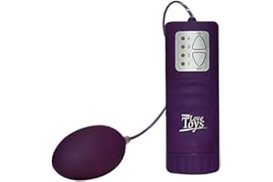 You2Toys "Velvet Purple Pill" - kraftvolles Vibro-Ei für Frauen, 4 Vibrationsmodi, weiche Oberfläche, zur Vagina-,Anus- und K