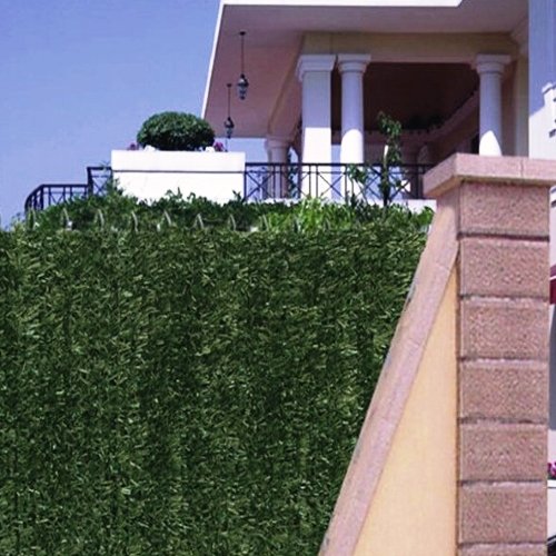 Evergreen Artificial Conifer Hedge Plastic Privacy Screening Garden