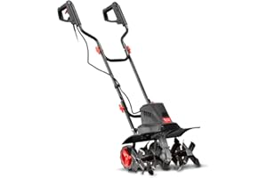 ELEM GARDEN TECHNIC Motobineuse électrique 1500W - 6 Fraises - 45cm - Elem Garden