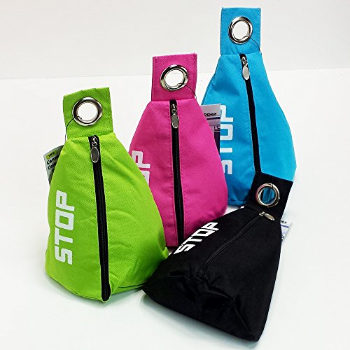 Türstopper Stoff Sack verschiedene Farben 1,0 Kg Tür Stopper Stop Sack Halter Puffer Türpuffer (Schwarz) - 5