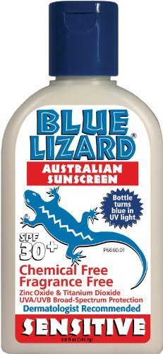 Blue Lizard Sensitive Suncream SPF 30+ (5 fl oz, 148 ml)