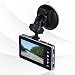 Produktbild DBPOWER Camcorder-Halterung, schwarz, Full-HD 1920 x 1080, Display, 7 cm DVR Car, Dash Cam Objektiv, mit Super großer Sichtwinkel, 170°, Zoom x 4 Beschleunigungsmesser, SOS, Unterstützt Bewegungserkennung, SD Card 16GB, 32GB (kein Mik) optional