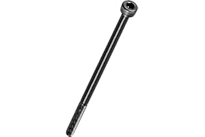 Kozelo 10pcs Socket Head Cap Screws - [M4-0.7 x 90mm] Alloy Steel Black Oxide Grade 12.9 Internal Hex Screw for 3D Printer Furniture Industrial Use, Black