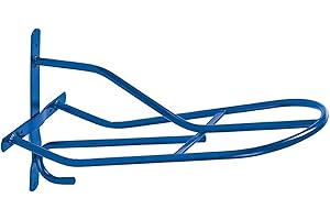 Perry Equestrian No.524 Wall Mounted Standard Saddle Rack, Blue