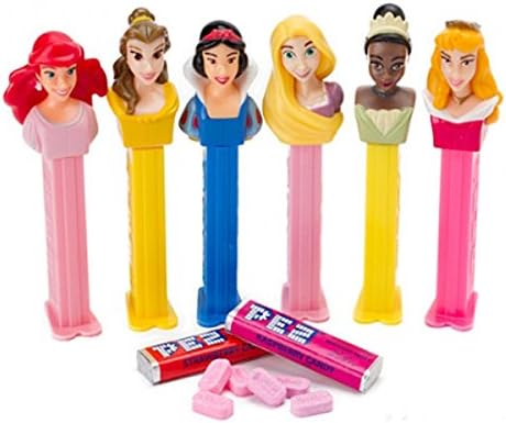 Pez Poly Pack Disney Princesss Assortment 6 g (Pack of 12)