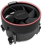 AMD Wraith Spire Socket AM4 4-Pin Connector CPU Cooler With Copper Core Base & Aluminum Heatsink & 3.81-Inch Fan RGB LED Ligh