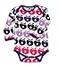 Smafolk Unisex Baby Long Sleeve Bodysuit with Multi-Apples Purple Size 56