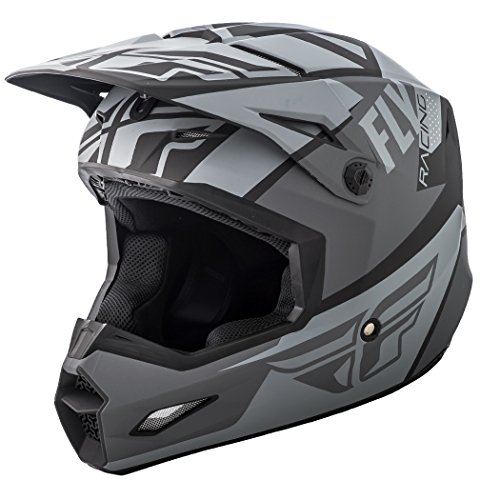 Preisvergleich Produktbild Fly Racing Helm Elite Guild Grau Gr. M