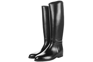 HKM Damen Reitstiefel Kurz und Weit mit Reißverschluß