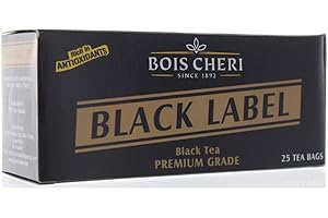 Bois Cheri Black Label 50g (25 Bags of 2g) - Black Tea from Mauritius - Black Label Tee by Bois Cheri