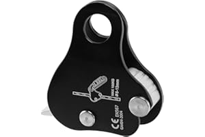 Dciustfhe Rope Ascender, Tree Arborist Rope Grab - Rope Grip for and 8-13MM,Black