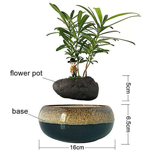 High-Tech Produkt Air Bonsai Lenker Radaufhängung Blumentopf Topfpflanzen Levitate Geschenk - 5
