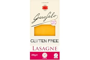 Garofalo Gluten Free Lasagne Sheets, 400g - Suitable for Coeliac and Vegan diets (Pack of 1)