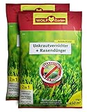 WOLF-Garten SQ 450 Unkrautvernichter plus Rasendünger 18kg...
