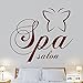 Produktbild Spa Salon Schmetterling Entspannen Pamper Schönheit kühle Wand-Kunst-Aufkleber-Abziehbild-Vinyl Raum Schlafzimmer Junge Mädchen Kinder Erwachsene Heim Zitate Küche Badezimmer Wandaufkleber