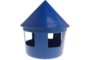 Huiouer, mangiatoia per piccioni, design della casa, dispenser di sabbia, multi funzionale, per animali domestici, pappagallo