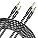 Produktbild Aux Kabel, [2 PACK] Nulaxy 3,5mm Audio Kabel,Audio Stereo Klinkenkabel,Klinkenstecker geeignet f¨¹r Auto / Heimkino, FM Transmitter iPod,iPhone,iPad, Echo Dot, Smartphones, Tablet und MP3 Player