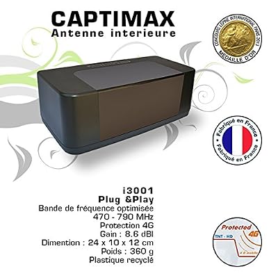 Captimax Antenne interieure passive TNT-HD
