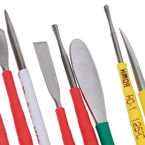 26pcs Ton Bildhauerei Gesetzt Wachs Carving Keramik Werkzeuge Shaper Polymer-Modellierung - 9