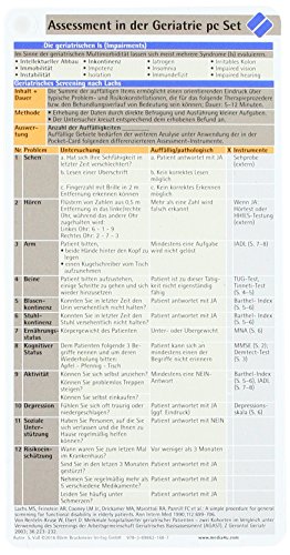 Preisvergleich Produktbild Assessment in der Geriatrie pc Set (pocketcards)