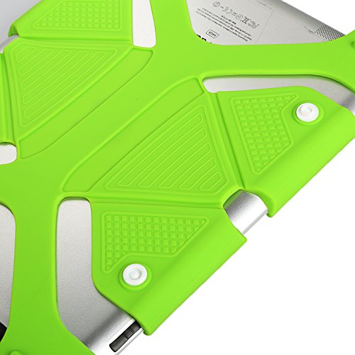 NEWSTYLE 8,9-10,5 Zoll Universal Tablet Ständer Halterung Hülle Ultra Slim Flexible Silikon Schutzhülle – Grün - 3
