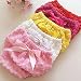 Highdas Baby Girl's Roses Briefs Shorts Rose Flower Ruffle Bloomer Diaper Cover Diaper Pants Pink S