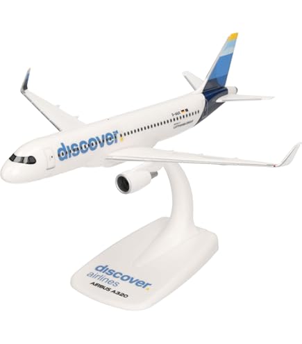 herpa Snap-Fit Edelweiss Air Airbus A340-300 Model Plane - HB-JMC